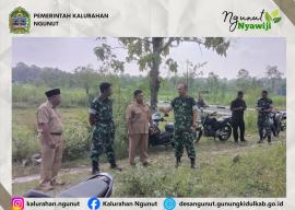 Dandim 0730/Gunungkidul Survei Lokasi Pembangunan Koperasi Desa Merah Putih di Kalurahan Ngunut